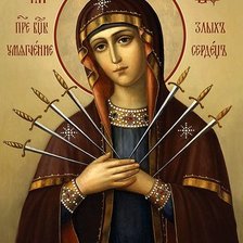 Схема вышивки «семистрельница»