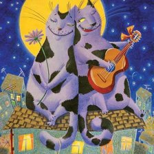 Схема вышивки «Пара»