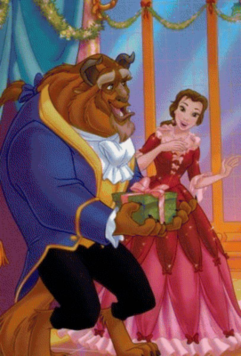 Красавица и чудовище - мультфильм, мульт - предпросмотр