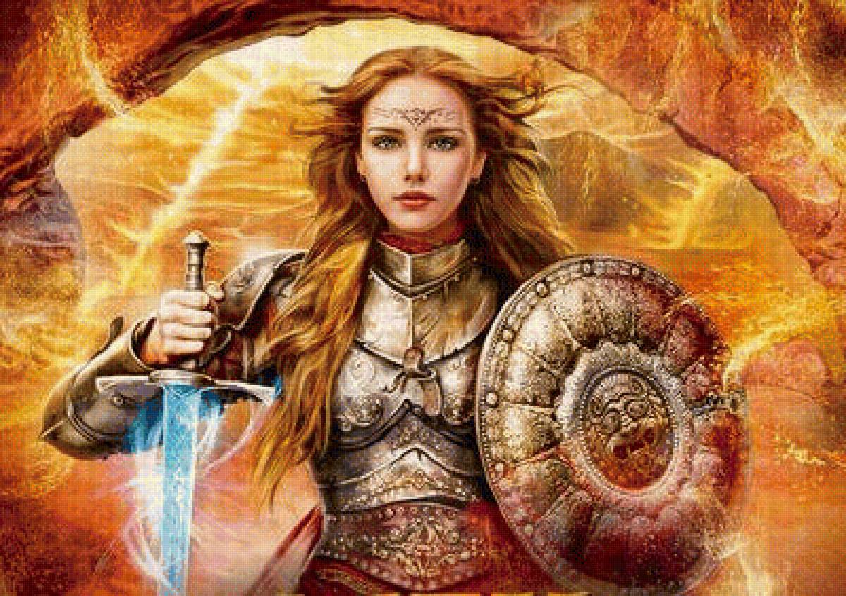 Меч королевы - иллюстрации, сказки, фэнтази - предпросмотр