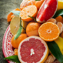 Схема вышивки «citrus»