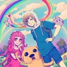 Схема вышивки «Время приключений!»