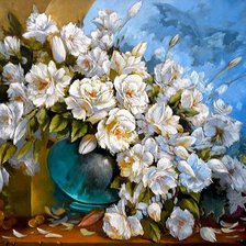 Схема вышивки «Розы»