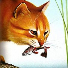 Схема вышивки «рыбак»