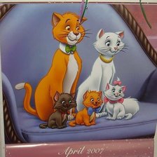 Схема вышивки «Коты аристократы»