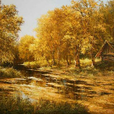 Схема вышивки «в объятиях тишины»