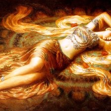 Схема вышивки «Спящая красавица»