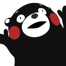 Схема вышивки «Кумамон»