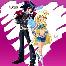 Схема вышивки «Раф и Сульфус»