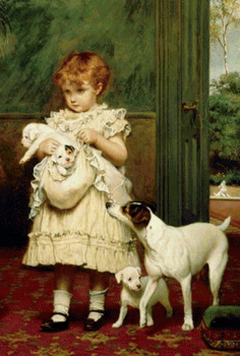 №1396092 - собаки, животные, дети - предпросмотр