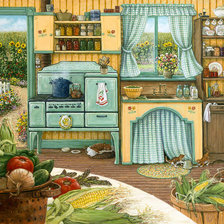 Схема вышивки «Сбор урожая»