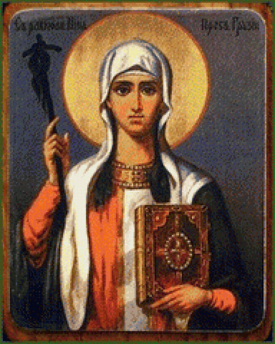 Святая Нина - святые, икона - предпросмотр