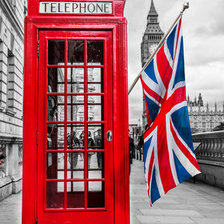 Схема вышивки «Англия»