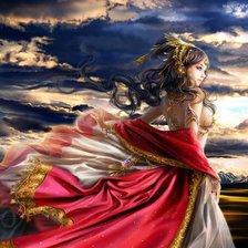 Схема вышивки «принцесса»