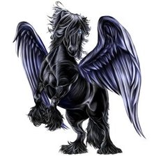 Схема вышивки «Пегас»