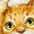 Предпросмотр схемы вышивки «котик» (№1397321)