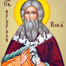 Схема вышивки «Пророк Илья»