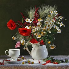 Схема вышивки «букет»