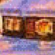 Предпросмотр схемы вышивки «зимний закат» (№1398846)