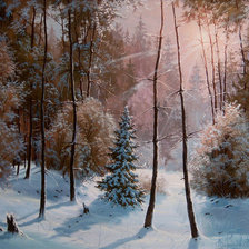 Схема вышивки «зимушка-зима5»