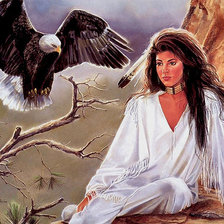 Схема вышивки «индейцы6»