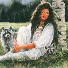 Схема вышивки «индейцы10»