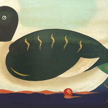 Схема вышивки «Утка»