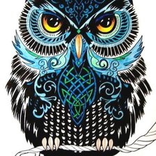 Схема вышивки «Серия "Пташка"»