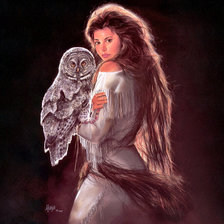 Схема вышивки «индейцы15»