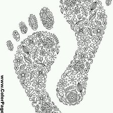 Схема вышивки «Монохром»