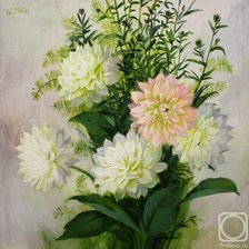 Схема вышивки «Цветы»