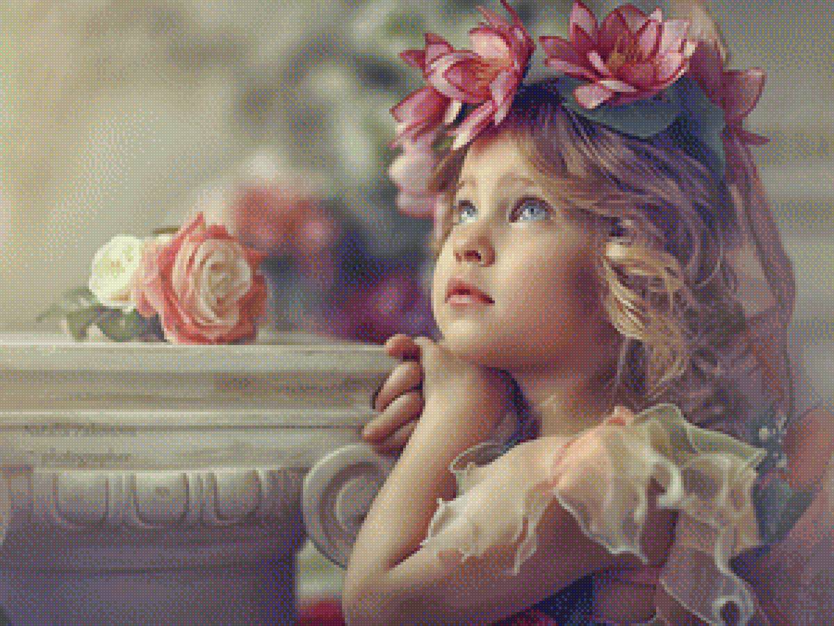 маленький ангел - фэнтази, дети, фея, сказка - предпросмотр