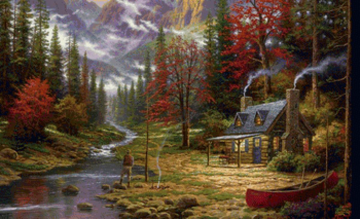 №1400828 - живопись, природа, картина - предпросмотр