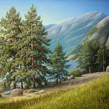 Схема вышивки «Природа»