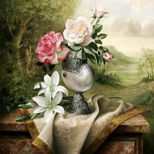 Схема вышивки «Натюрморт»