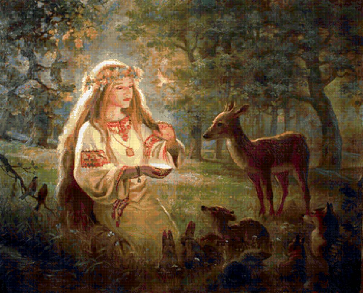 Берегиня - славянки, девушки - предпросмотр