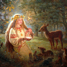 Схема вышивки «Берегиня»