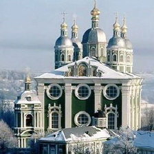 Схема вышивки «Собор»