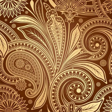 Схема вышивки «узоры востока»