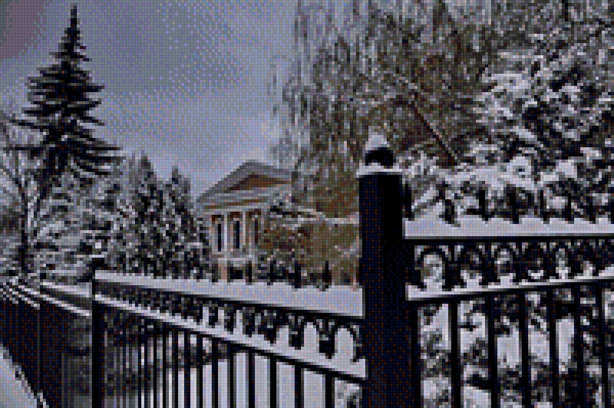 Зимний день - предпросмотр