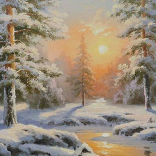 Схема вышивки «зимняя сказка»