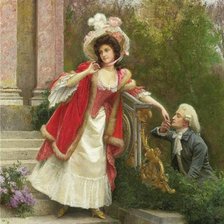 Схема вышивки «Целую ручки»