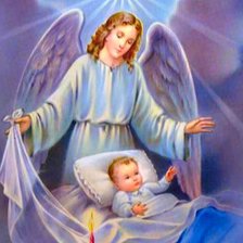 Схема вышивки «Ангел-хранитель»