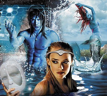 Маски - фэнтази, сказки, иллюстрации - оригинал