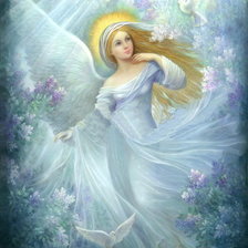 Схема вышивки «Ангел»