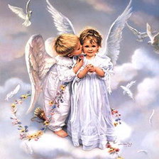 Схема вышивки «Ангелы»