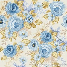 Схема вышивки «Подушка розы»