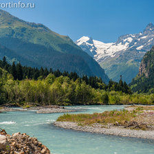 Схема вышивки «Домбай»