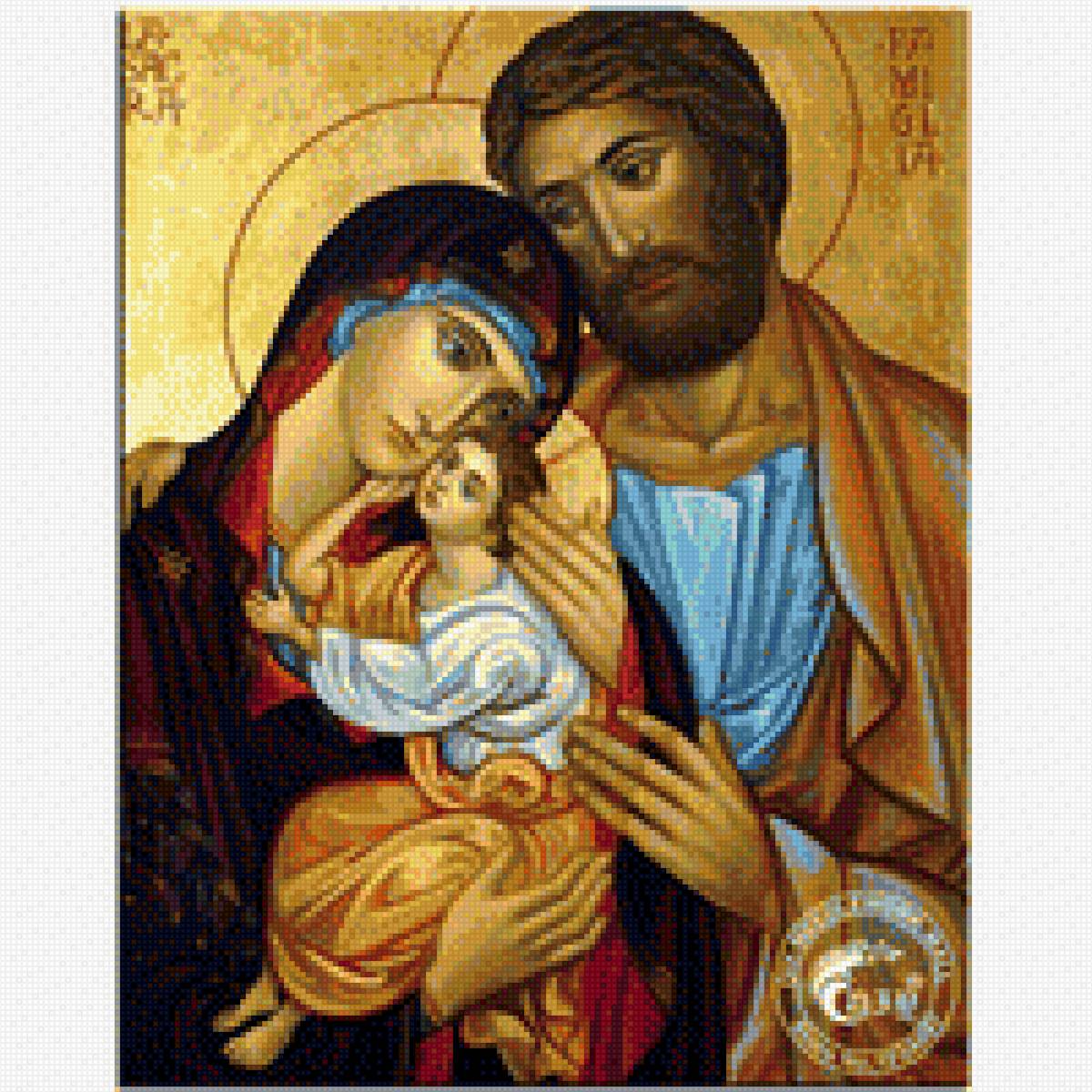 святая семья - иконы - предпросмотр