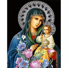 Схема вышивки «икона»